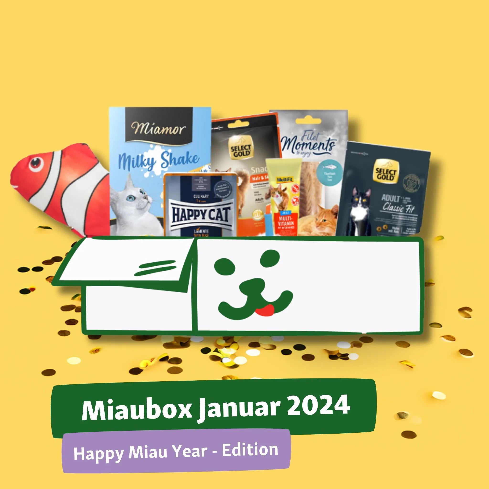 Fressnapf Miaubox Januar Edition - Wau Box